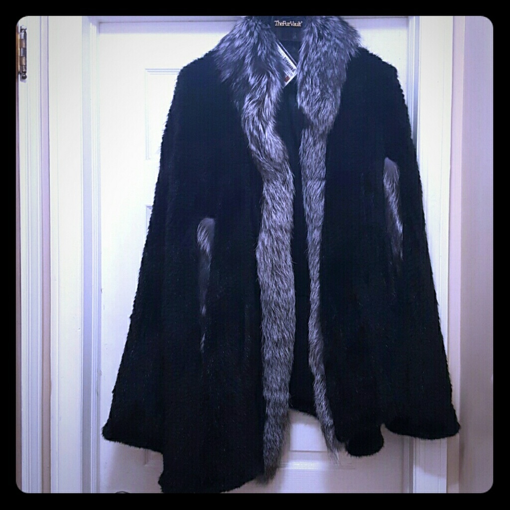 mink cape